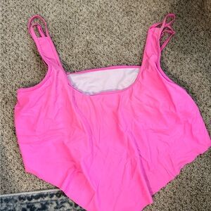 Chic Soul Women's Pink Bikini Top